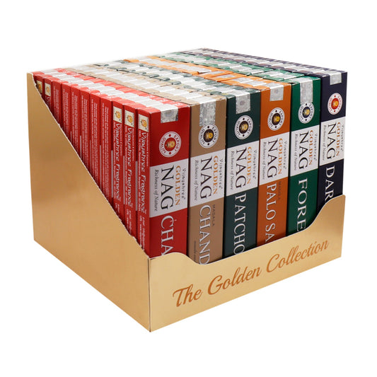 15g Golden Collection Box - 6 assorted Fragrances# - Zen Gift Hub