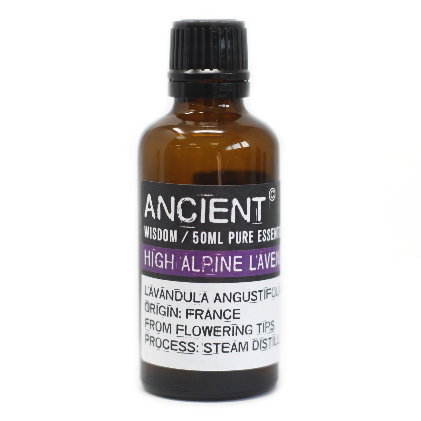 50ml bottle of High Alpine Lavender oil