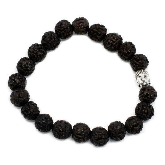 Rudraksha Buddah Bangle Mala