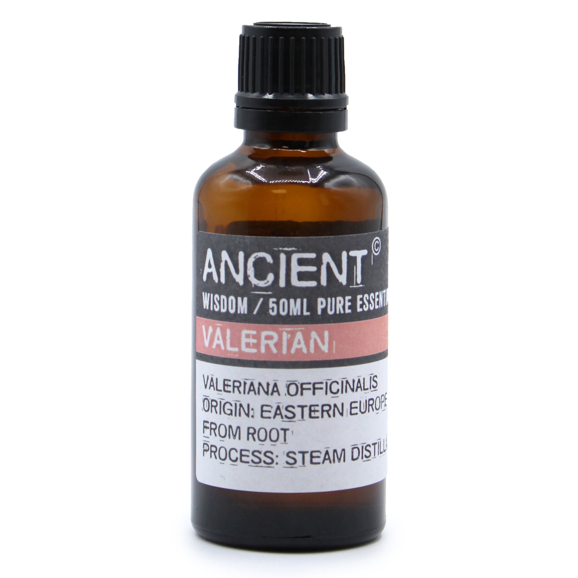 50ml bottle of Valerian essential oil