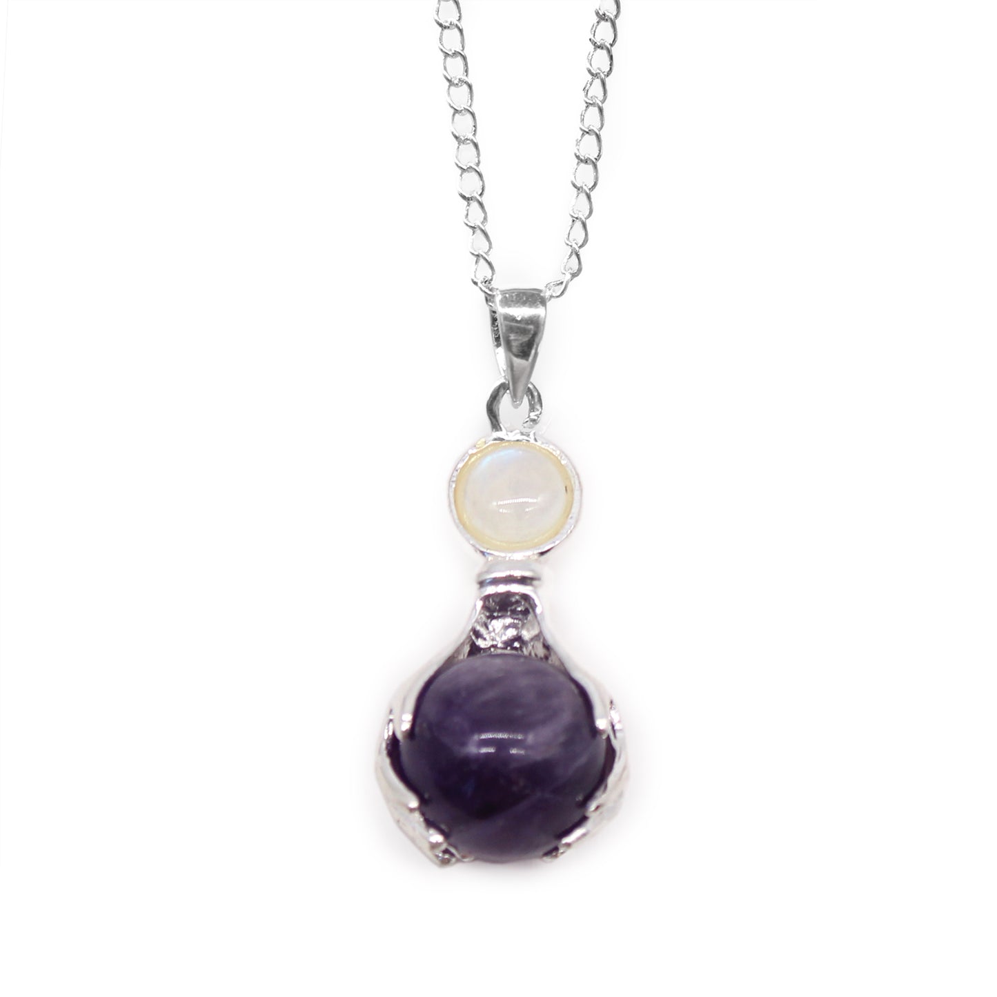 Image of Amethyst necklace pendant