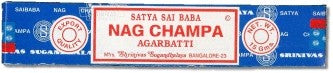 small image in background of Nag Champa blue box, incense sticks