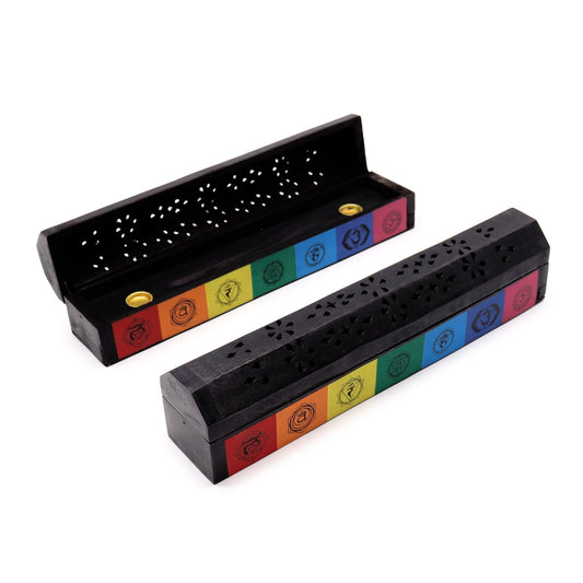 7 Chakra Colour Smoke Box# - Zen Gift Hub