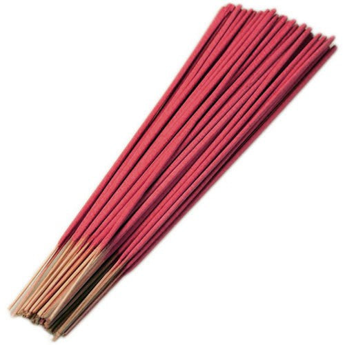 6. A bundle of Bulk Incense Sticks-Midnight Rose fragrance on white background for relaxation, meditation, home scent