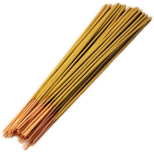 6. A bundle of Bulk Incense Sticks-Honeysuckle  fragrance on white background for relaxation, meditation, home scent 