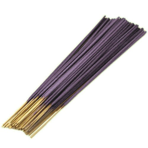 6. A bundle of Bulk Incense Sticks-Lavender fragrance on white background for relaxation, meditation, home scent 