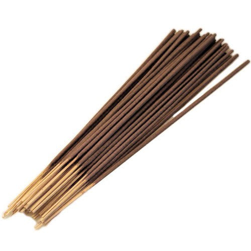 6. A bundle of Bulk Incense Sticks-Vertiver Gold fragrance on white background for relaxation, meditation, home scent 