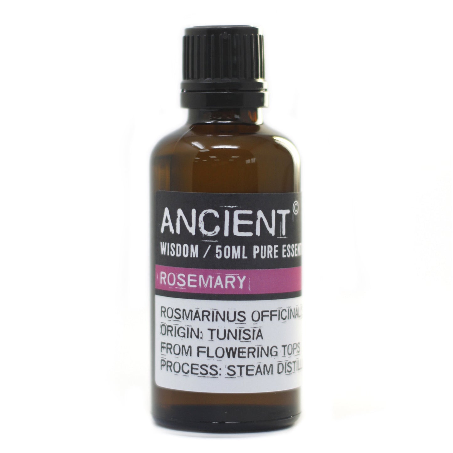 50ml bottle of Rosemary essential oil