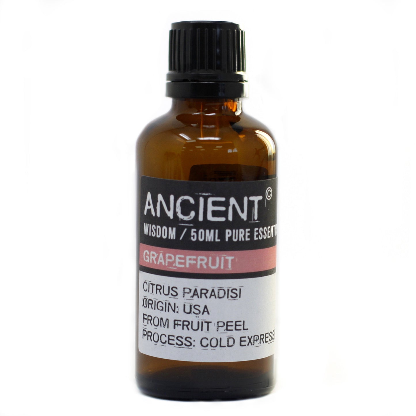 50ml bottle of Grapefruit Pure Essential oil