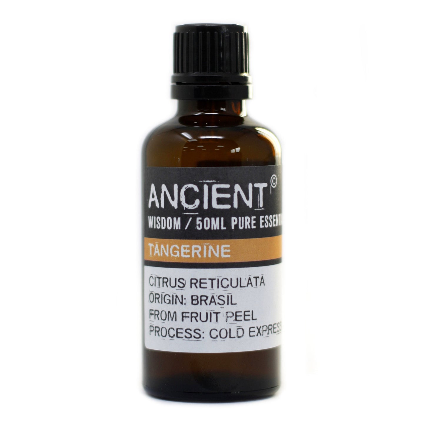 50ml bottle of Tangerine essential oil