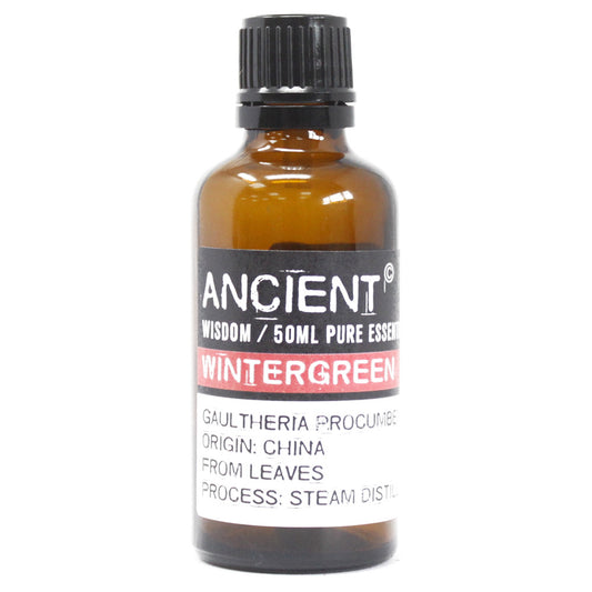 50ml bottle of Wintergreen essential oil