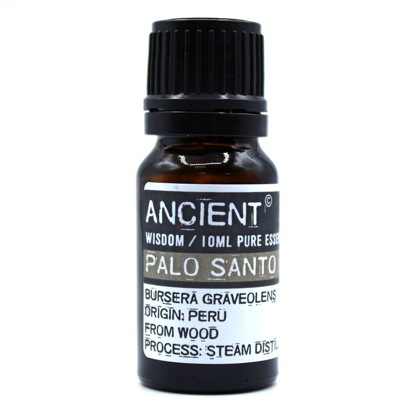 10ml bottle of Palo Santo pure essential oil