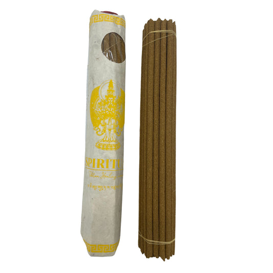 Image of Rolled Pack of 30 Premium Tibetan Incense sticks in Spiritual fragrance, ideal for meditation and relaxation, handcrafted in Tibet.