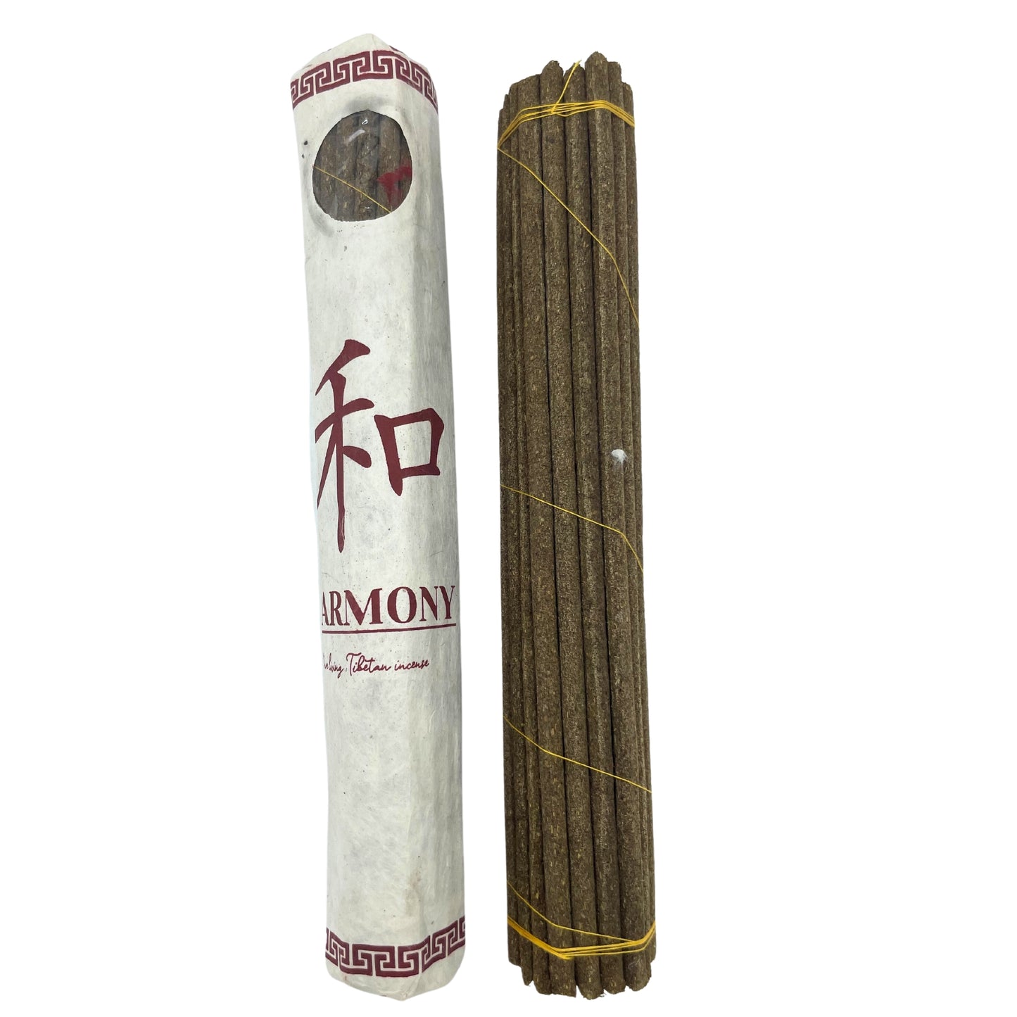 Handmade Tibetan incense sticks in Harmony fragrance, perfect for meditation and relaxation, crafted in Tibet.