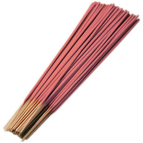 6. A bundle of Bulk Incense Sticks- Strawberry fragrance on white background for relaxation, meditation, home scent 